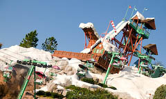 Blizzard Beach Water Park at Walt Disney World Resort.
