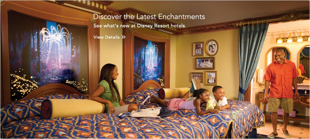 Discover the latest enchantments at Walt Disney World Resort hotels