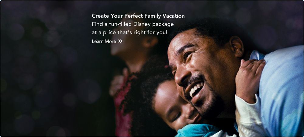 Find a fun-filled Disney package at a price that's right for you!