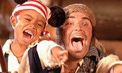 A Young Pirate in Training