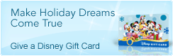 Disney Gift Cards at Walt Disney World Resort