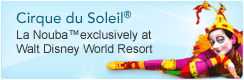 Cirque du Soleil- La Nouba Cirque du Soleil- La Nouba™ exclusively at Walt Disney World Resort