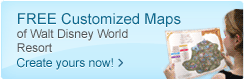 FREE Customized Maps of Walt Disney World Resort.  Create yours now!