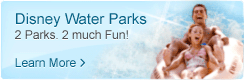 Disney Water Parks 2 Parks. 2 much fun! 