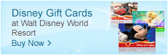 Disney Gift Cards at Walt Disney World Resort